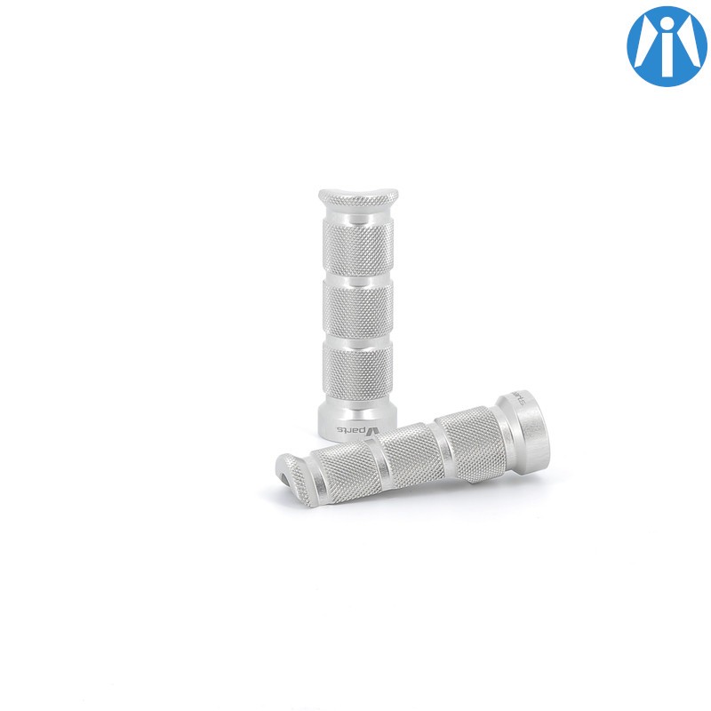 Repose-Pieds V-Parts Racing aluminium pour moto Vintage