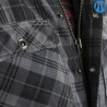 Sur-Chemise moto RST Lumberjack Kevlar® CE textile gris RST pour Café Racer et Scrambler