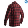 Sur-Chemise moto RST Lumberjack Kevlar® CE textile rouge RST pour Café Racer et Scrambler