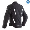 Blouson RST GT CE textile Noir/Blanc RST pour Café Racer et Scrambler