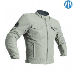 Blouson RST IOM TT Crosby textile Sauge RST pour Café Racer et Scrambler