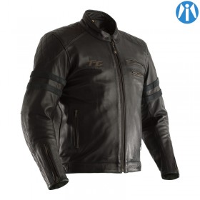 Veste RST Hillberry CE cuir noir homme RST pour Café Racer et Scrambler