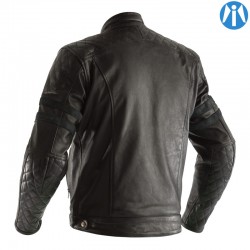 Veste RST Hillberry CE cuir noir homme RST pour Café Racer et Scrambler