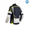 Veste RST Maverick CE textile Bleu RST pour Café Racer et Scrambler