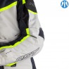 Veste RST Maverick CE textile Bleu RST pour Café Racer et Scrambler