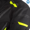 Veste RST Pathfinder CE textile Noir/Jaune Fluo RST pour Café Racer et Scrambler