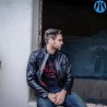 Veste RST Roadster II cuir noir homme RST pour Café Racer et Scrambler
