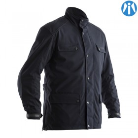 Veste RST Shoreditch CE textile bleu RST pour Café Racer et Scrambler