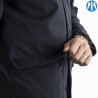 Veste RST Shoreditch CE textile bleu RST pour Café Racer et Scrambler