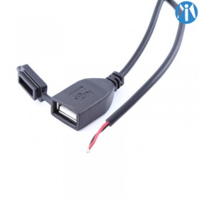 Prise USB étanche multi-fixation pour moto Vintage