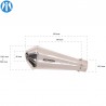 Silencieux adaptable Spark Megaphone Dark Style