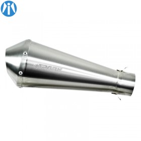 Silencieux adaptable Spark Megaphone Inox Satiné