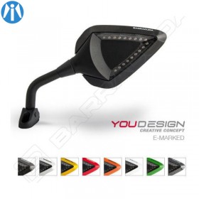 Rétroviseurs Barracuda D-Version Race (paire)