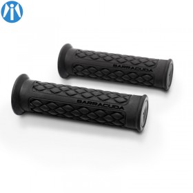 Revêtements de poignées "Basic" noir pour guidon 22,2mm