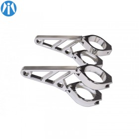 Supports de phare Highsider Fingers chrome