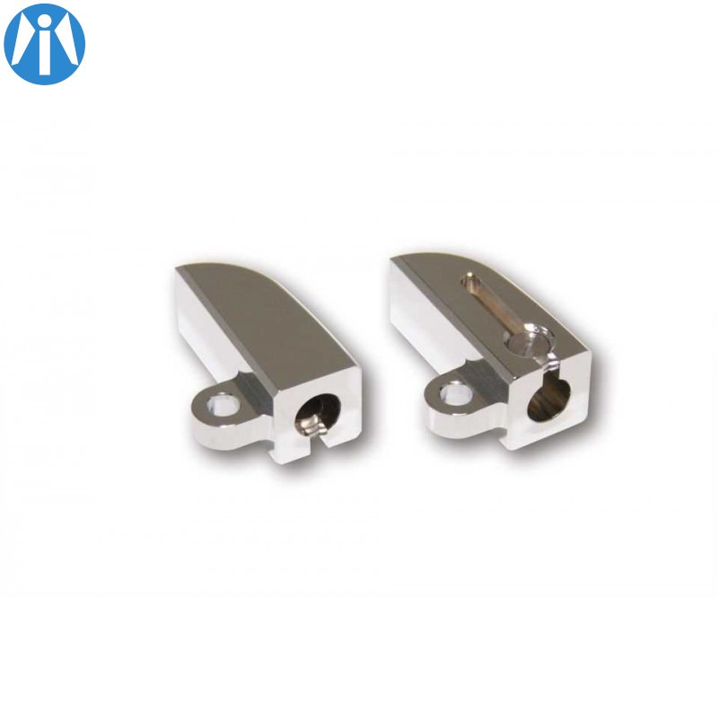Supports de clignotants Highsider CNC chrome Supports de clignotants Highsider CNC chrome
