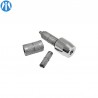Embouts de guidon Universel Chrome