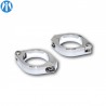 Colliers de tubes de fourche Highsider CNC chrome