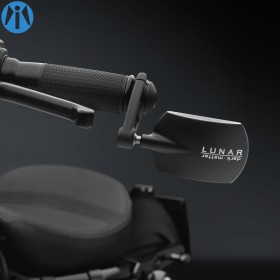 Rétroviseur Rizoma en bout de guidon Lunar