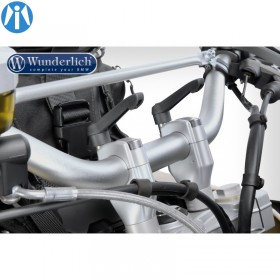 Leviers d'ajustement rapide pour Guidon trail BMW (avec réhausses)