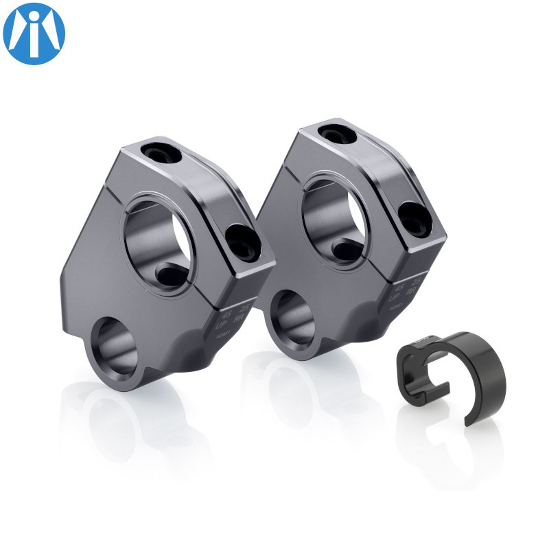 Réhausses de pontets Rizoma pour BMW R1200GS LC et R1250GS