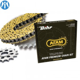 Kit chaîne 525 type XHR3 (couronne Standard) Honda CRF1000L Africa Twin