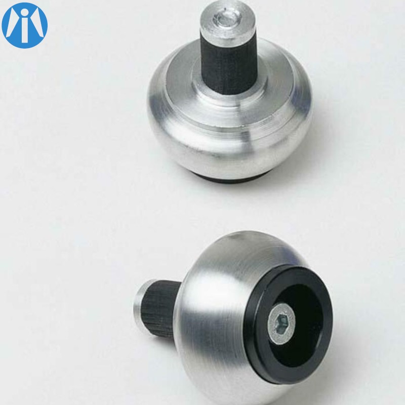 Embouts de guidon LSL type "Crash Ball" titane