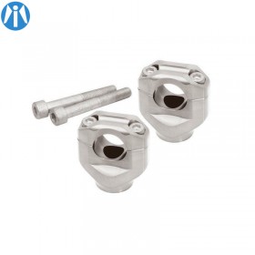 Pontets de Réhausse de guidon +17mm pour Moto Guzzi V7