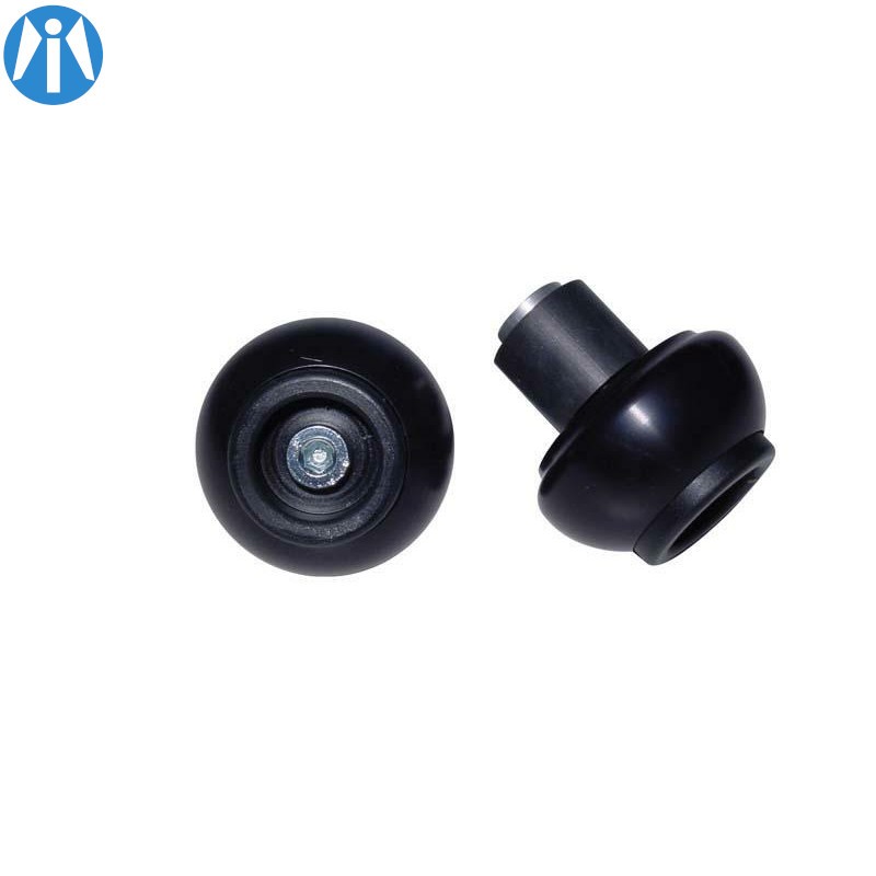 Embouts de guidon LSL type "Crash Ball" noir Embouts de guidon LSL type "Crash Ball" noir
