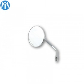 Rétroviseur vintage universel rond chromé