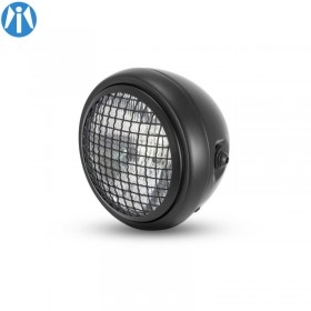 Optique de phare Scrambler noir 165mm