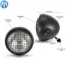 Optique de phare Scrambler noir 165mm