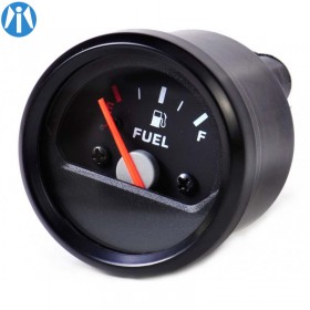 Jauge à carburant noire