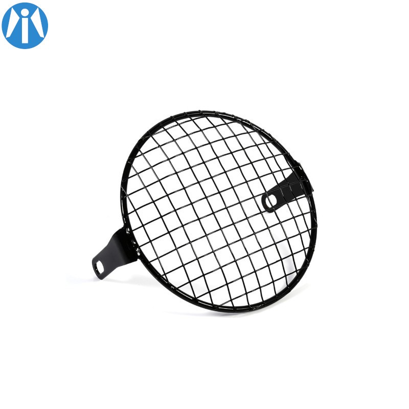 Grille de phare Scrambler noire