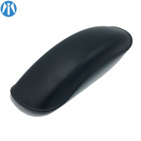 Garde boue avant acier noir universel 340x115mm