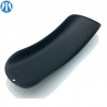 Garde boue avant acier noir universel 340x115mm