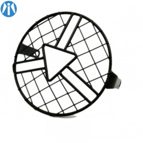 Grille de phare British noire