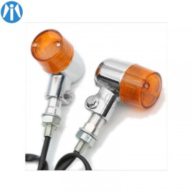 Clignotants LED "Round Café" chrome