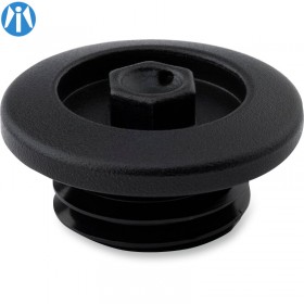 Bouchon de remplissage d'huile noir pour Triumph Modern Classics