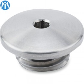 Bouchon de remplissage d'huile effet brossé