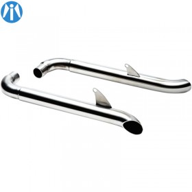 Silencieux Turn Out Performance chrome pour Triumph Modern Classics