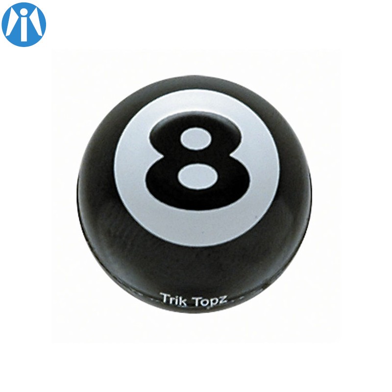 Bouchon de valve boule de billard noir