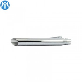 Silencieux Slash Cut chromé