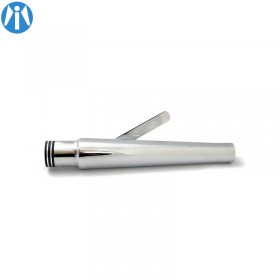 Silencieux Trompette chromé embout noir