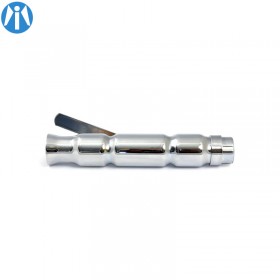 Silencieux universel chrome annelé