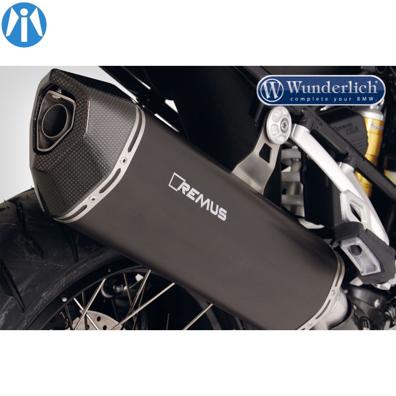 Silencieux Remus Black Hawk Noir pour BMW R1200GS LC
