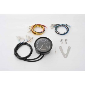 Compteur/Compte tours Daytona Velona-W Corporation noir