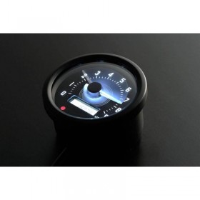 Compte tours moto Daytona Velona ecran LCD 9 000 tr/min noir 60 mm