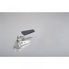 Support clignotants chrome sur tubes fourche diamètre 37 à 43 mm Daytona
