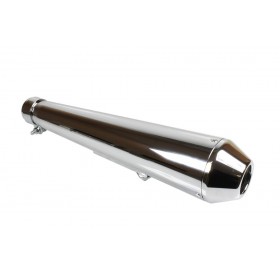 Echappement cone court non homologue chrome